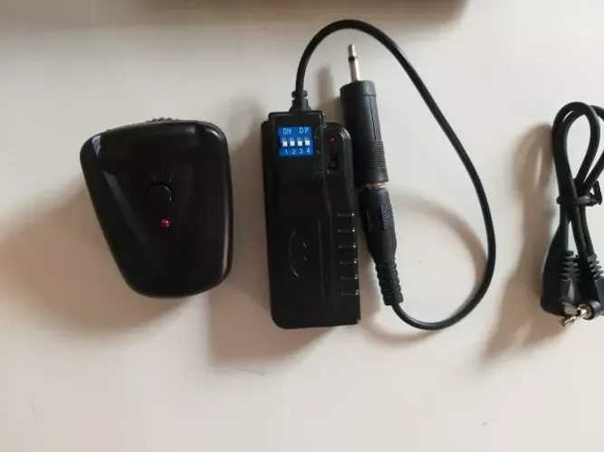 Rádio Flash Trigger Dc-16 Para Flash Tocha Dslr