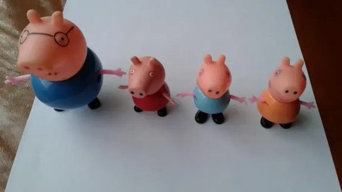 Lote bonecos Pepa Pig usados