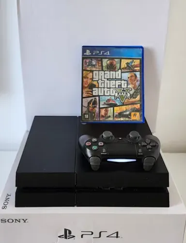 PS4 1 TERA c/ Garantia e "GTA V"