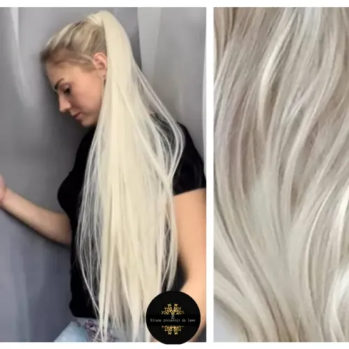 Rabo de cavalo loiro 