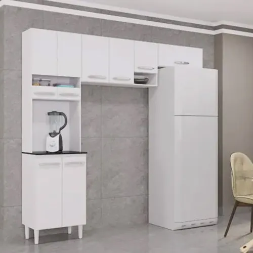 Cozinha Compacta 8 Portas Isadora Larg. 2.02m rf8992m