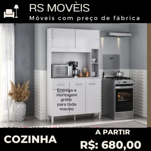 Cozinha Completa - Entrega Grátis em Maceió