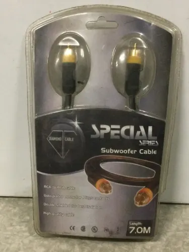 cabo especial para subwoofer