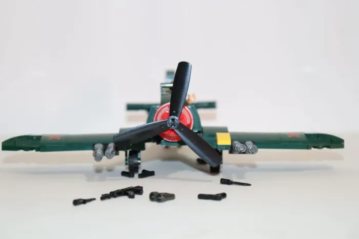 Avião primeira guerra de Lego