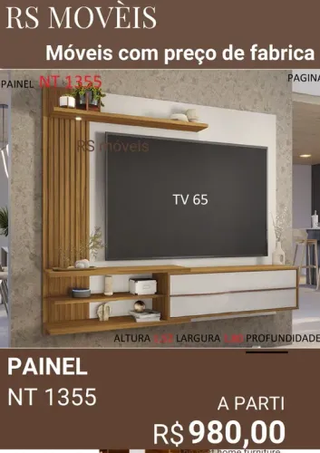 Painel entrega e montagem grátis para toda Maceió 