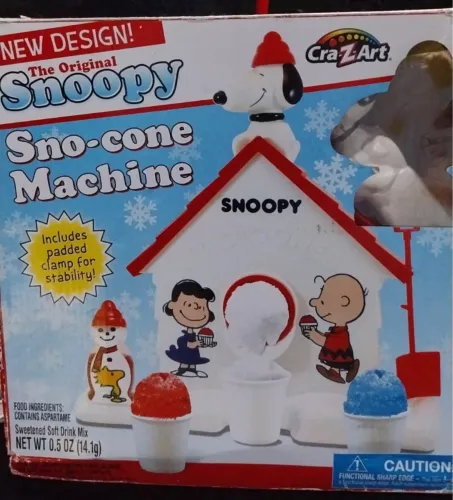 Máquina de raspadinha Snoopy 