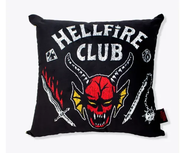 Almofada Veludo Hellfire - Stranger Things