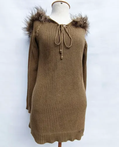 Blusa/vestido Anselmi-Tricô 100% algodão 