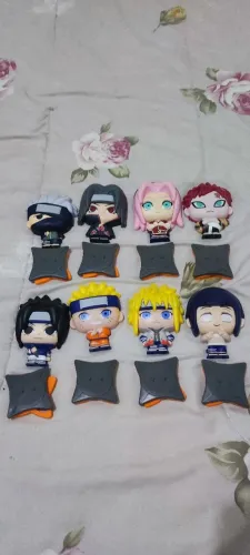 Bonecos Naruto Burguer king - Coleção Completa