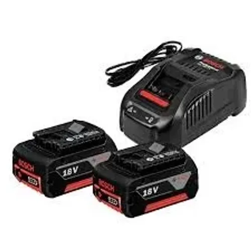 KIT BOSCH 18V C/2 BATERIAS 4 A.H E 1 CARREGADOR GAL1820