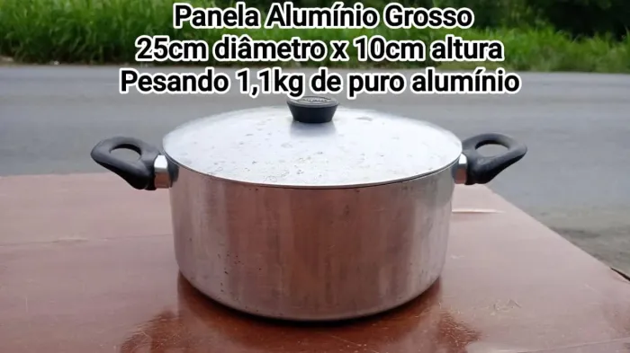 Panela de Alumínio Grosso
