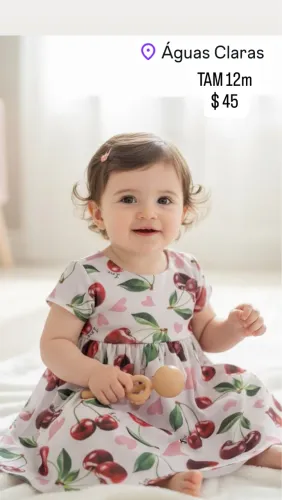 Vestido cervejinha 12 meses