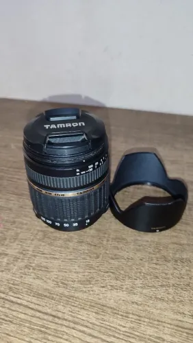 Lente Tamron 18 -200 com defeito