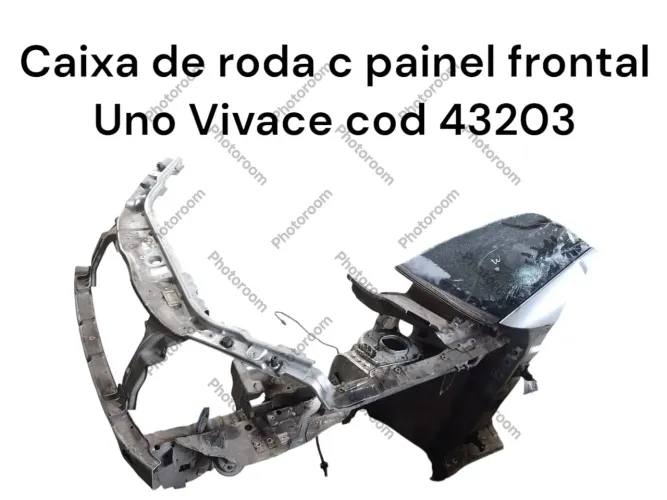 Caixa De Roda Le C Painel Frontal Uno Vivace Cod C43203