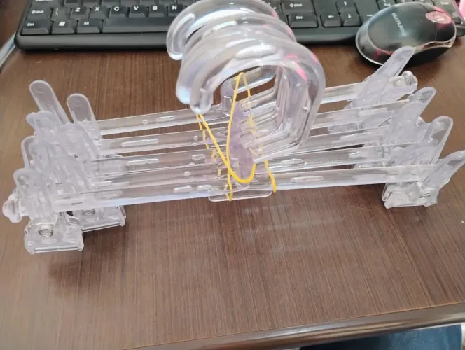 Cabides cristal infantil novo (loja) kit c/5 und