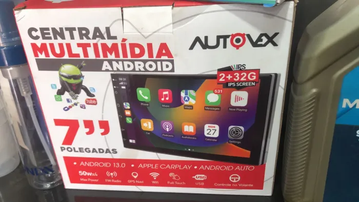 Central Multimídia Android 7 Polegadas - AUTOVX