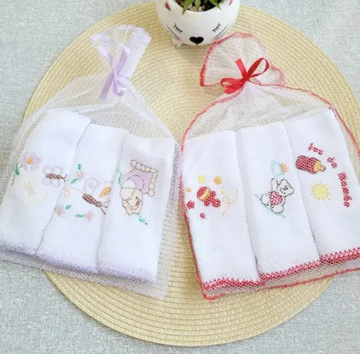 Fralda de pano bebê / fraldinha de boca bebê 