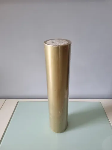 Papel De Presente Bobina de 200 metros por 60cm - Cor Dourado