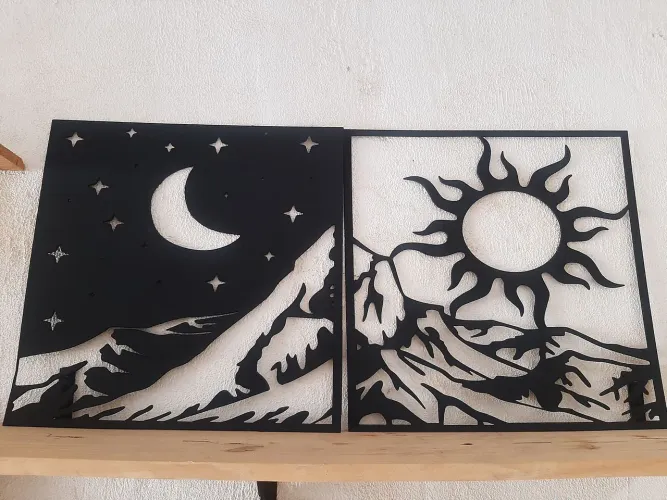Quadros Sol e Lua