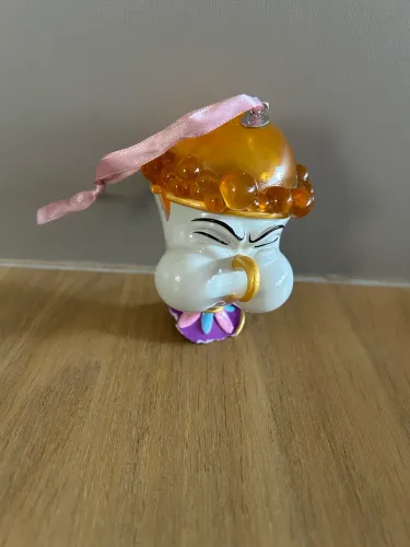 Ornamento,  Zip A Bela E Fera, Disney.ver Descriçao