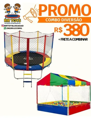 Locação de brinquedos