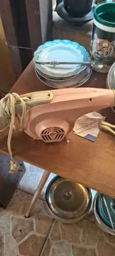 Secador de Cabelo Vintage Rosa