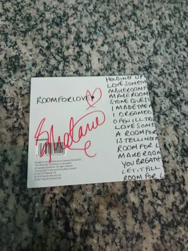 Single Melanie C autografado 