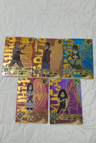 Lote com 88 cards Oficiais Naruto Kayou Licenciado - leia a Descrição