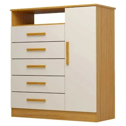 Promoção da Cômoda Madri Plus com sapateira - MDF