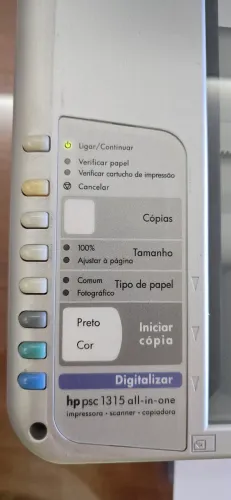 Impressora,  Scanner e Copiadora HP,  1310 Q5763AColor