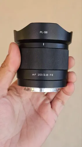 Lente Viltrox 20mm 2.8 full frame
