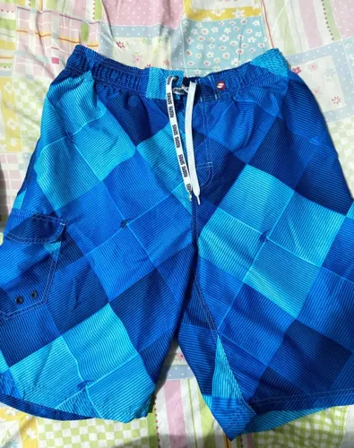 Short de Praia Azul