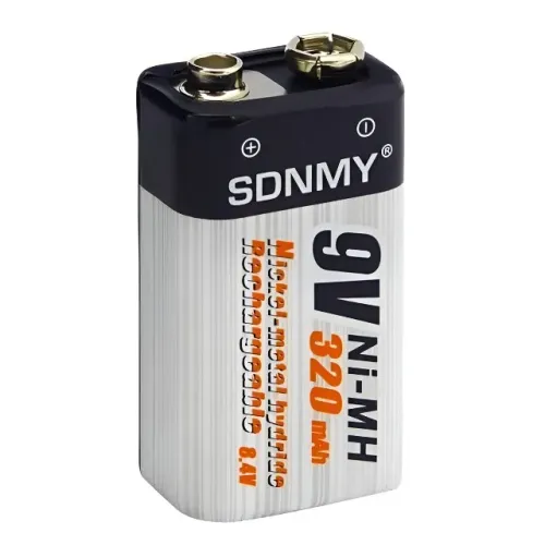 Bateria Recarregavél 9V Ni-Mh 320mAh