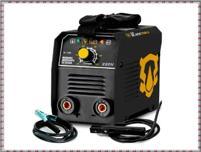 Máquina de solda inversora 120 amperes - 220 volts - Black Tools