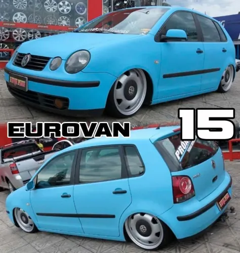 Rodas aro 15 Volkswagen Eurovan Prata 4x100 novas