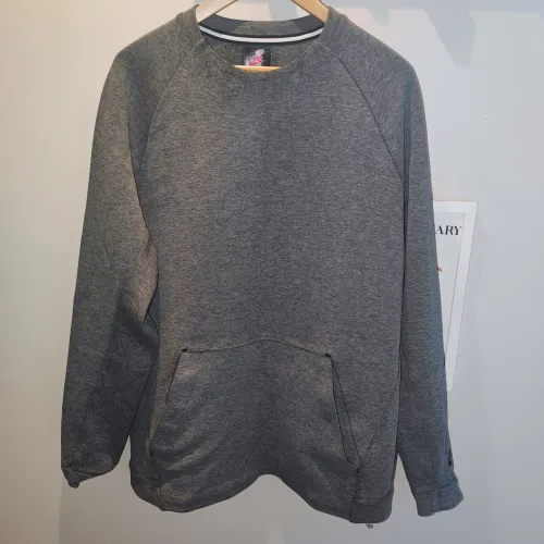 Moletom Nike Cinza - Conforto e Estilo Tam L