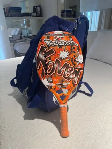Raquete e bolsa de Beach Tennis 