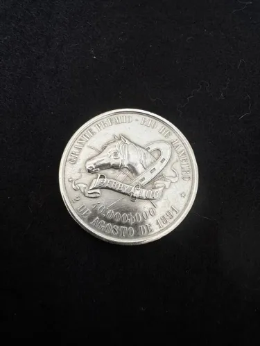 Medalha Comemorativa Grande Prêmio Rio de Janeiro 1894
