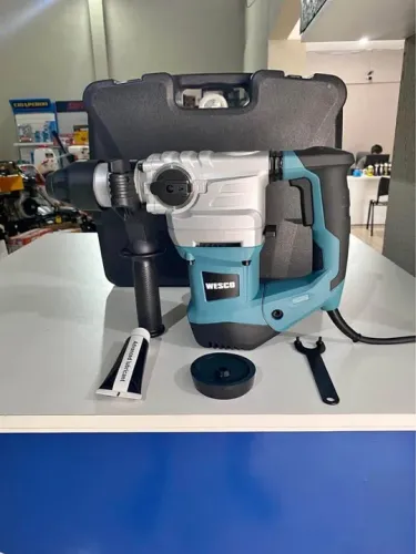 Martelete Perfurador e Rompedor 5kg 1500w 220v - Wesco (Loja)