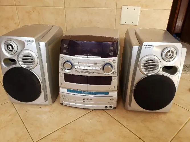 Micro system gradiente Aparelho não liga, mas, caixas de som funcionando 