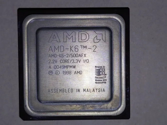 Processador AMD K6-2 500MHz
