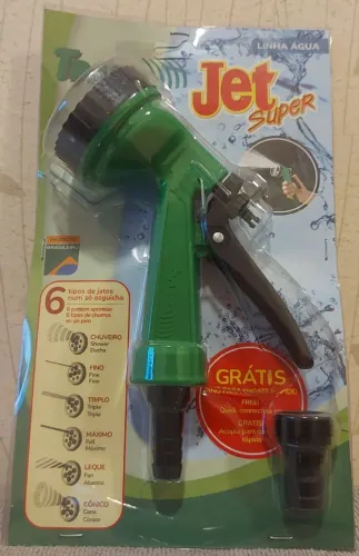 Esguicho de água Jet Super - 6 tipos de jatos!