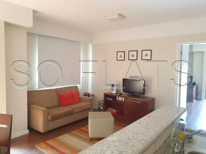 Flat Clarion Faria Lima disponível para venda com 56m², 01 dorm e 02 vagas de garagem