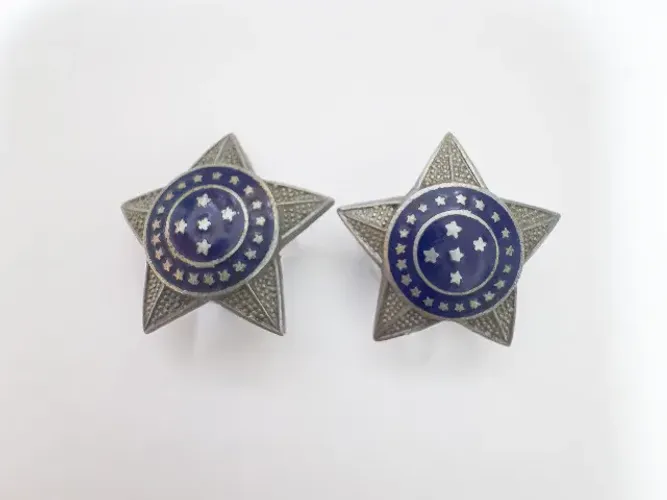2 Botões do Cruzeiro Do Sul Em Metal