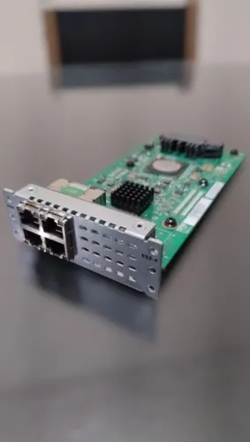 Módulo Interface De Rede Gigabit Ethernet Lan Switch NIM-ES2-4 Cisco (aceito proposta)