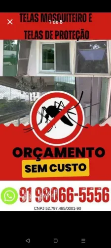 Telas de proteção e telas mosquiteiro 