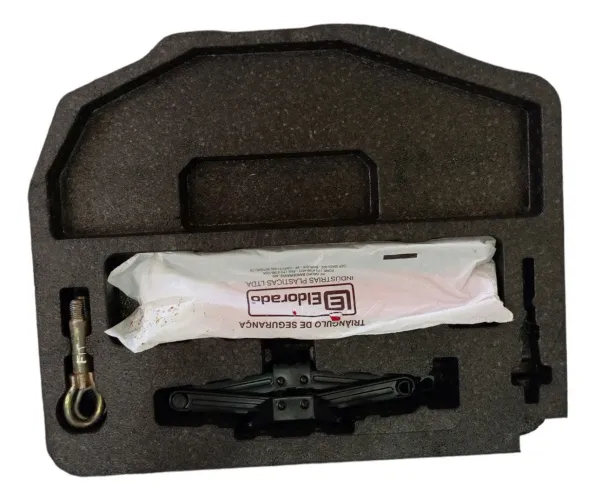 Kit Macaco Chave Roda Triangulo Isopor Honda Fit 2015 2021