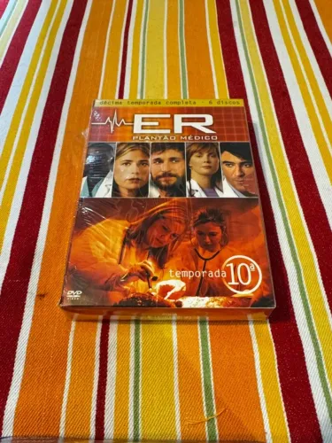 Box DVD's Lacrado - ER Plantão Médico - Décima (10ª) Temporada