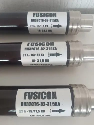 Fusível DE MÉDIA TENSÃO HH 32 CT6 -32- 31.5 KA, CLASSE 15/17,5 KV IR: 31,5 KA
