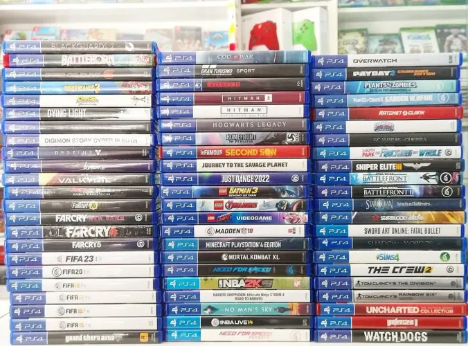Top seleção de jogos de ps4 usados